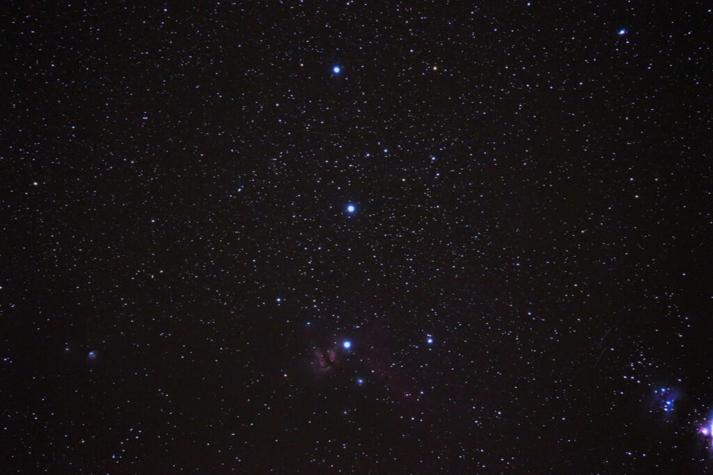 石垣島北部の星空