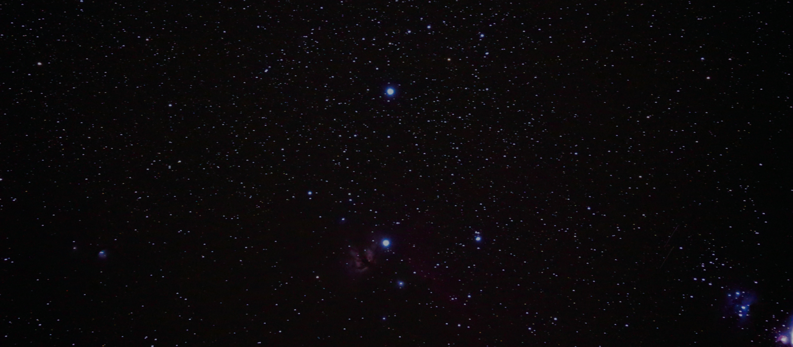石垣島北部で見る星空